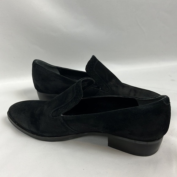 Marc Fisher Kassie Leather Slip on Loafers Black Shoes Size 6.5 - Picture 8 of 8